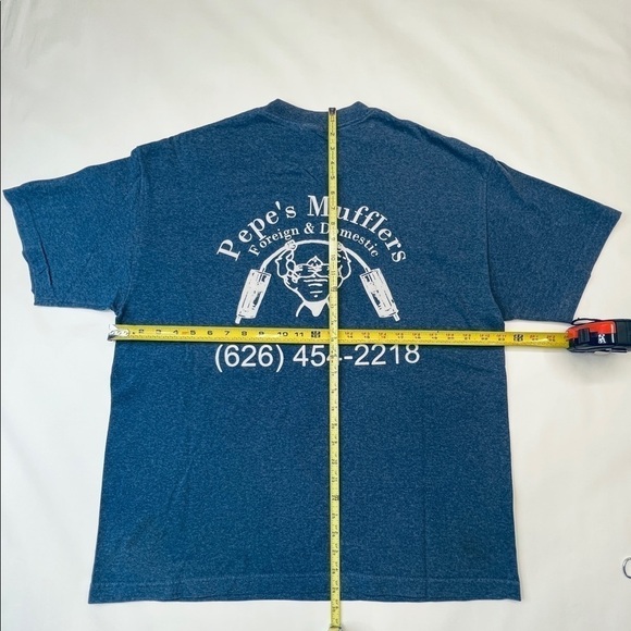 PEPE’S MUFFLER TSHIRT XL Short Sleeve - Picture 3 of 5
